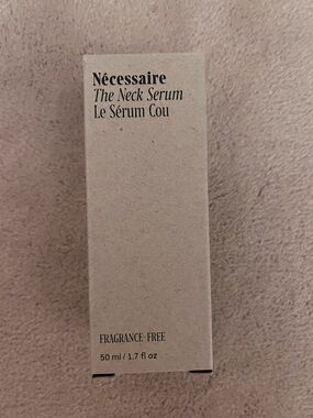 Necessaire The Neck Serum - Fragrance Free
Brand New